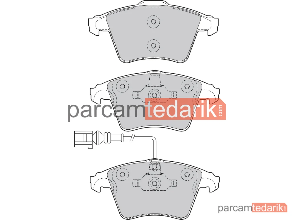 VALEO 670651 | Fren Balatası — VW Transporter T5, VW Multivan T6, VW Transporter T6 / Caravelle T6